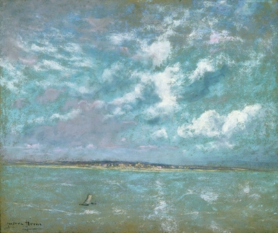 Breton sky at Pouldu