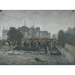 Album of views of Paris, the Pont Neuf and the Ile de la Cité