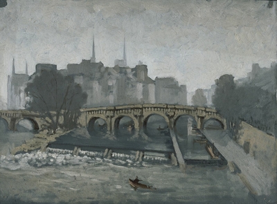 Album des vues de Paris, le pont Neuf et l'île de la Cité