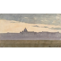 Album of Rome's Views: the Vatican, general view