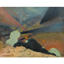 Verdun, sketch, 1917