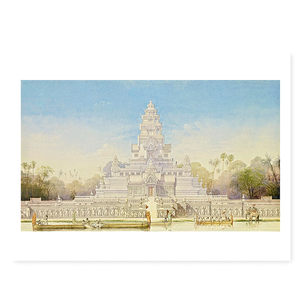 Louis Delaporte Poster - Phimeanakas