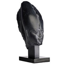 Head of King Psametik III in the form of the god Osiris