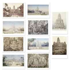 Carton à dessin - Angkor