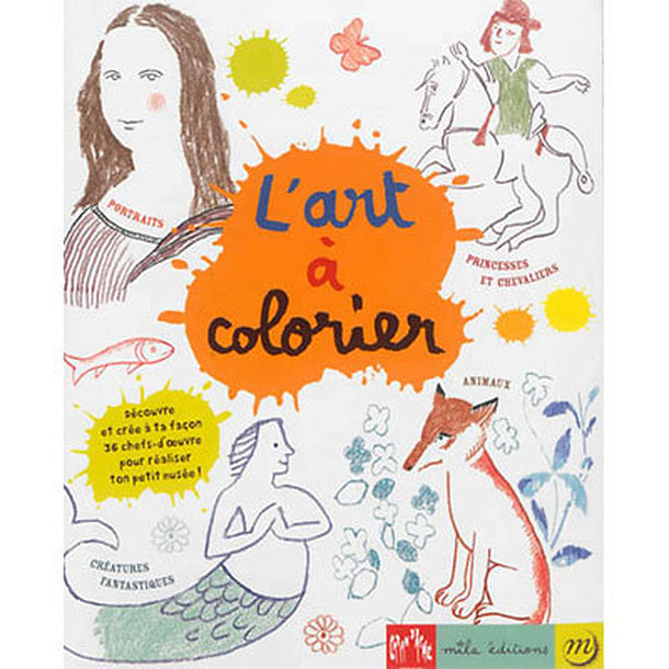 L'art à colorier - Animaux, portraits, princesses et chevaliers, créatures fantastiques