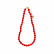 Collier Perles rouges