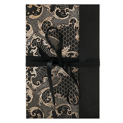 Notebook with Ribbon Tobacco Box