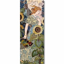 Deluxe Poster Eugène Grasset - Summer - 30 x 80 cm