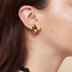 Suza Earrings - Gold-plated
