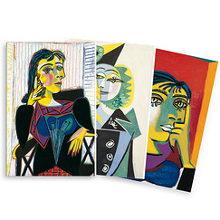 Lot de 3 carnets "Picasso Portraits"