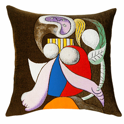 Cushion cover Pablo Picasso - Woman with flower, 1932
