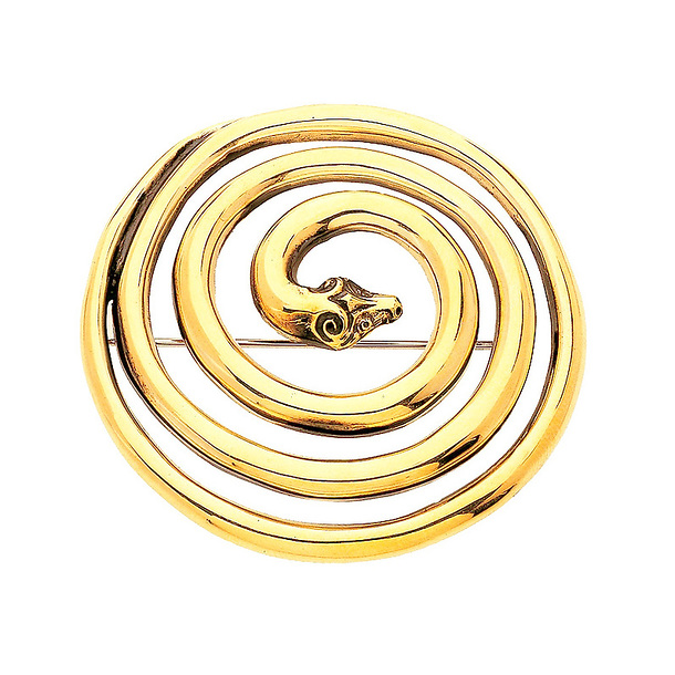 Snake Brooch