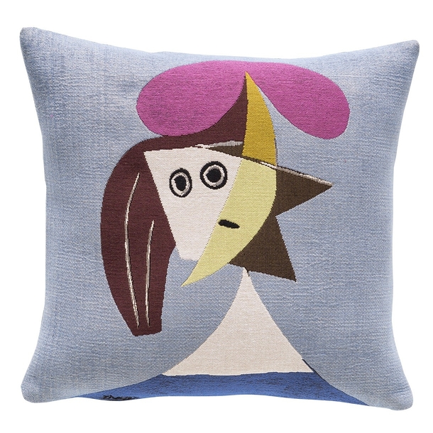Picasso Cushion cover Femme au chapeau
