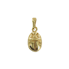 Pendant Scarab Gold plated