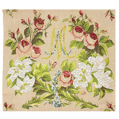 Housse de coussin carré Marie-Antoinette