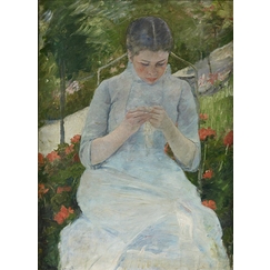 Girl in the Garden