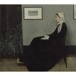 Arrangement in Grey and Black No. 1, also called Portrait of the Artist's Mother