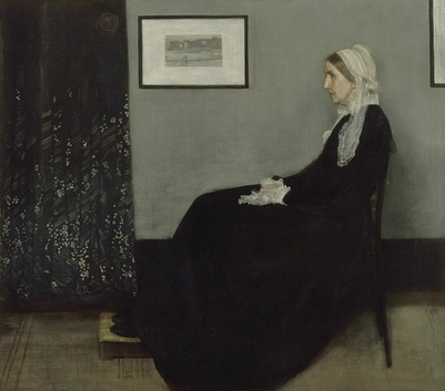 Arrangement in Grey and Black No. 1, also called Portrait of the Artist's Mother