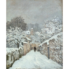 La neige à Louveciennes