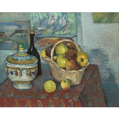 Still life with a soup tureen