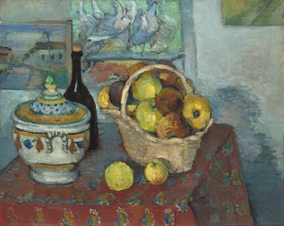 Still life with a soup tureen