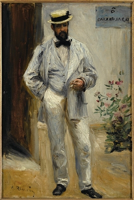 Portrait of Charles Le Coeur (1830-1906), architect, brother of the painter Jules Le Coeur, friend of Renoir