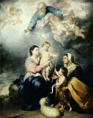 La Sainte Famille, dite la Vierge de Séville