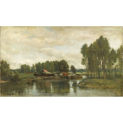 Boats on the Oise