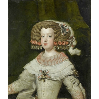 Portrait de l'Infante Marie-Thérèse, future reine de France (1638-1683)