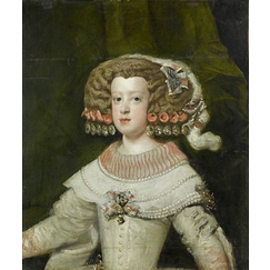 Portrait de l'Infante Marie-Thérèse, future reine de France (1638-1683)