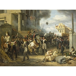 The Clichy Barrier, defence of Paris on March 30, 1814