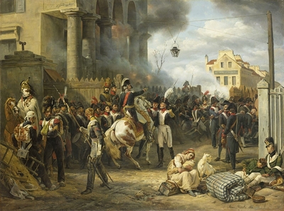 The Clichy Barrier, defence of Paris on March 30, 1814