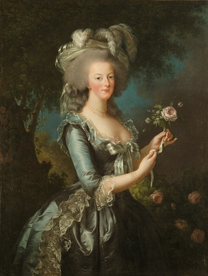 Queen Marie-Antoinette said \"à la Rose\"
