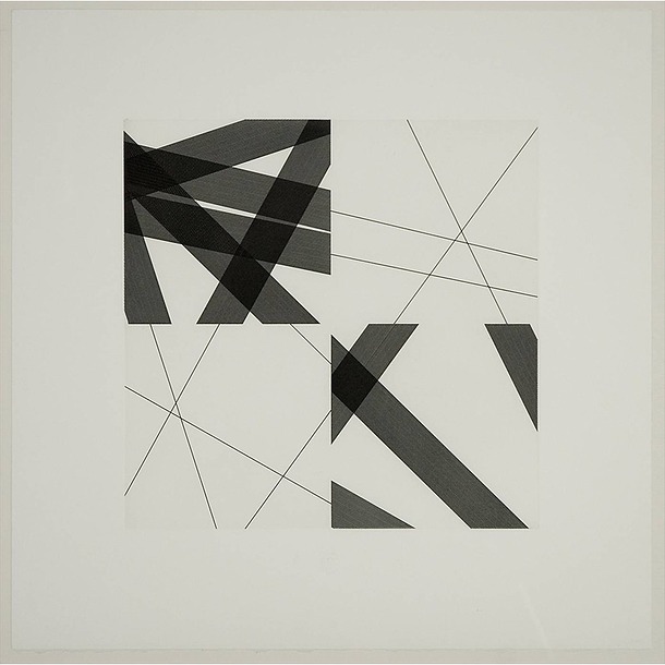 Strip apart, 2006 - François Morellet