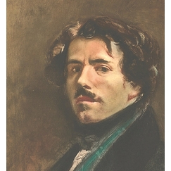 Estampe Autoportrait de Delacroix, dit au gilet vert, 2003 - Pietro Sarto