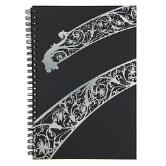 Spiral notebook : Petit Palais Banisters