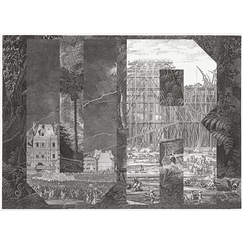 Engraving Underground Resistance and Urban Renewal - Cyprien Gaillard 2015