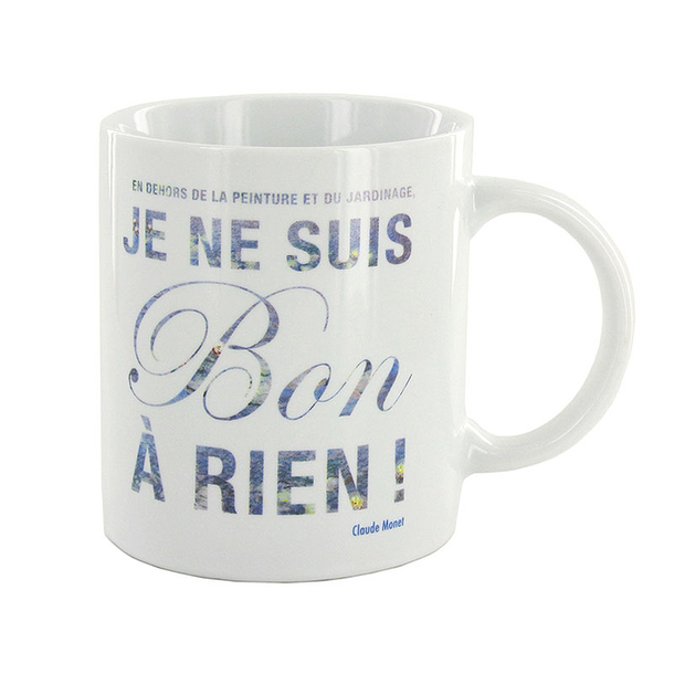 Mug Monet "Je ne suis bon à rien"